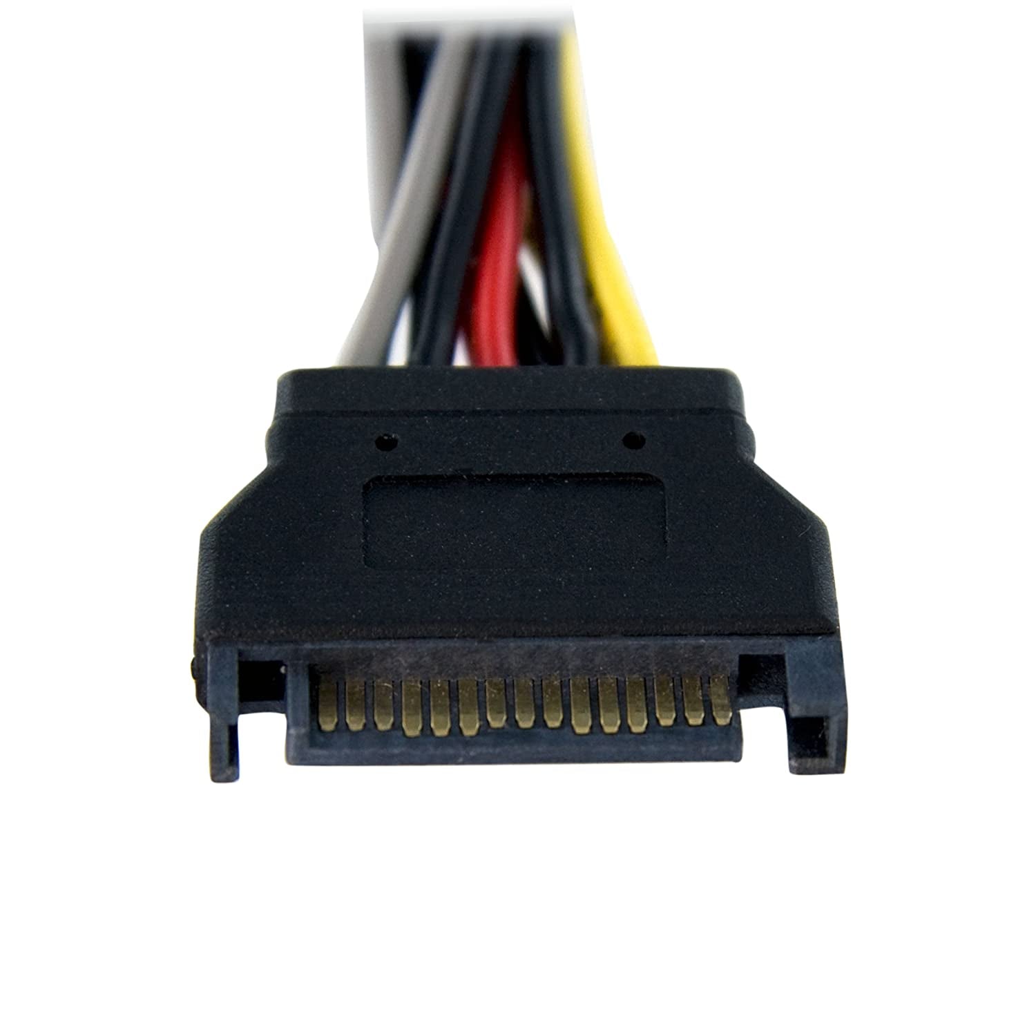 6In SATA Power Y Splitter Cable Adapter - M/F - Power Splitter - SATA Power (M) to SATA Power (F) - 6 in - PYO2SATA